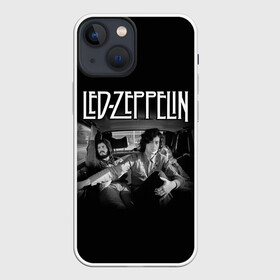 Чехол для iPhone 13 mini с принтом Led Zeppelin в Курске,  |  | british | england | folk | hardcore | hardrock | led zeppelin | metal | music | punk | retro | rock | usa | гранж | джимми пейдж | лед цеппелин | метал | музыка | панк | ретро | роберт плант | рок | сша | фолк