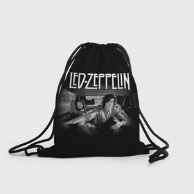 Рюкзак-мешок 3D с принтом Led Zeppelin в Курске, 100% полиэстер | плотность ткани — 200 г/м2, размер — 35 х 45 см; лямки — толстые шнурки, застежка на шнуровке, без карманов и подкладки | british | england | folk | hardcore | hardrock | led zeppelin | metal | music | punk | retro | rock | usa | гранж | джимми пейдж | лед цеппелин | метал | музыка | панк | ретро | роберт плант | рок | сша | фолк