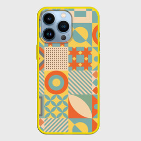 Чехол для iPhone 13 Pro с принтом Геометрия в Курске,  |  | геометрия | краски | круги | кубы | минимализм | треугольники