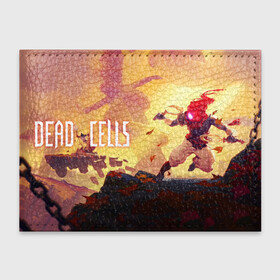 Обложка для студенческого билета с принтом Dead Cells ГГ в Курске, натуральная кожа | Размер: 11*8 см; Печать на всей внешней стороне | cell | cells | dead | dead cells | game | gamer | games | metroidvania | roguelike | игра | игры