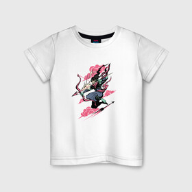 Детская футболка хлопок с принтом Pink cloud Dead Cells в Курске, 100% хлопок | круглый вырез горловины, полуприлегающий силуэт, длина до линии бедер | cell | cells | dead | dead cells | game | gamer | games | metroidvania | roguelike | игра | игры