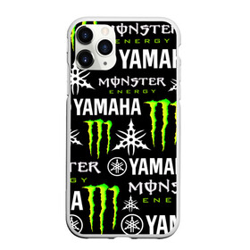 Чехол для iPhone 11 Pro Max матовый с принтом YAMAHA X MONSTER / SPORT в Курске, Силикон |  | monster energy | motorcycle | yamaha | yzf r6 | байк | байкер | зеленый | монстер | мотоспорт | мототехника | мотоцикл | мотоциклист | скутер | энергетик. | ямаха