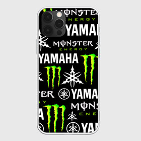 Чехол для iPhone 12 Pro с принтом YAMAHA X MONSTER / SPORT в Курске, силикон | область печати: задняя сторона чехла, без боковых панелей | Тематика изображения на принте: monster energy | motorcycle | yamaha | yzf r6 | байк | байкер | зеленый | монстер | мотоспорт | мототехника | мотоцикл | мотоциклист | скутер | энергетик. | ямаха