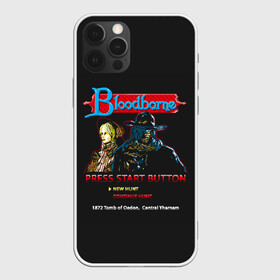 Чехол для iPhone 12 Pro с принтом Bloodborne 8 bit в Курске, силикон | область печати: задняя сторона чехла, без боковых панелей | 8 bit | 8 бит | bloodborne | game | games | stranger | бладборн | игра | игры | соулс | странник