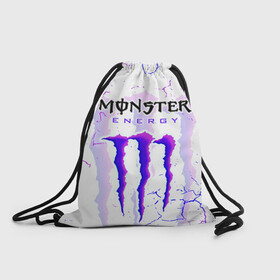 Рюкзак-мешок 3D с принтом MONSTER ENERGY / МОНСТЕР в Курске, 100% полиэстер | плотность ткани — 200 г/м2, размер — 35 х 45 см; лямки — толстые шнурки, застежка на шнуровке, без карманов и подкладки | monster energy | motorcycle | racing. | sport | sportcar | авто | байк | байкер | гонки | зеленый | монстер | мотоспорт | мототехника | мотоцикл | мотоциклист | скутер | спорткар | энергетик