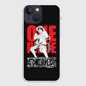 Чехол для iPhone 13 mini с принтом One Piece Luffy в Курске,  |  | anime | one piece | аниме | анимэ | большой куш | ван пис | король пиратов | луффи | пират | пираты | пираты соломенной шляпы | эйтиро одо