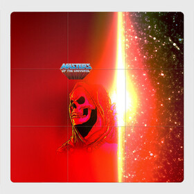 Магнитный плакат 3Х3 с принтом Скелетор | Властелины вселенной (Z) в Курске, Полимерный материал с магнитным слоем | 9 деталей размером 9*9 см | he man | masters of the universe | she ra | skeletor | властелины вселенной | скелетор