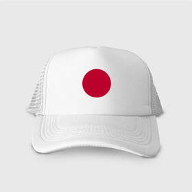 Кепка тракер с сеткой с принтом Япония | Японский флаг в Курске, трикотажное полотно; задняя часть — сетка | длинный козырек, универсальный размер, пластиковая застежка | буква | герб | знак | печать императора | символ | символы | флаг | флаг японии | эмблема | эмблемма | япония | японский флаг