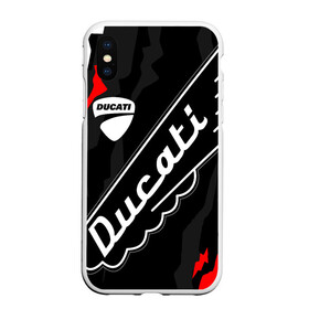 Чехол для iPhone XS Max матовый с принтом DUCATI / ДУКАТИ / SPORT в Курске, Силикон | Область печати: задняя сторона чехла, без боковых панелей | ducati | motorcycle | motosport | racing | speed | sport | байк. | гонки | двигатель | дукати | мото | мотокросс | мотоспорт | мототриал | мотоцикл | скорость | спорт