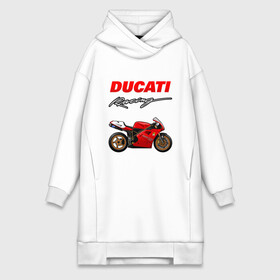 Платье-худи хлопок с принтом DUCATI   ДУКАТИ   MOTOSPORT в Курске,  |  | ducati | motorcycle | motosport | racing | speed | sport | байк. | гонки | двигатель | дукати | мото | мотокросс | мотоспорт | мототриал | мотоцикл | скорость | спорт