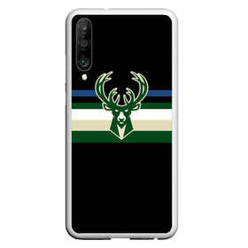 Чехол для Honor P30 с принтом Milwaukee Bucks форма. Statement Edition в Курске, Силикон | Область печати: задняя сторона чехла, без боковых панелей | Тематика изображения на принте: basketball | edition | milwaukee bucks | sport | statement | бакс | баскетбол | милуоки | спорт | форма