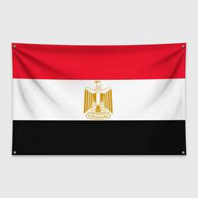 Флаг-баннер с принтом Египет | Египетский флаг в Курске, 100% полиэстер | размер 67 х 109 см, плотность ткани — 95 г/м2; по краям флага есть четыре люверса для крепления | буква | герб | египет | египетский флаг | знак | иероглифы | символ | символы | флаг | флаг египта | эмблема | эмблемма