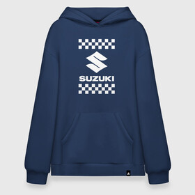 Худи SuperOversize хлопок с принтом SUZUKI / СУЗУКИ / RACING в Курске, 70% хлопок, 30% полиэстер, мягкий начес внутри | карман-кенгуру, эластичная резинка на манжетах и по нижней кромке, двухслойный капюшон
 | motorcycle | motosport | racing | speed | sport | suzuki | байк. | гонки | двигатель | мото | мотокросс | мотоспорт | мототриал | мотоцикл | скорость | спорт | сузуки