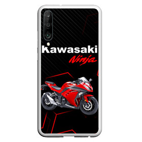 Чехол для Honor P30 с принтом KAWASAKI NINJA /  КАВАСАКИ в Курске, Силикон | Область печати: задняя сторона чехла, без боковых панелей | Тематика изображения на принте: kawasaki | motorcycle | motosport | ninja | racing | speed | sport | байк | гонки | двигатель | кавасаки | мото | мотокросс | мотоспорт | мототриал | мотоцикл | нинзя. | скорость | спорт