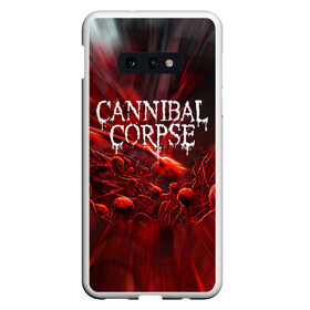 Чехол для Samsung S10E с принтом Blood Cannibal Corpse | Труп Каннибала (Z) в Курске, Силикон | Область печати: задняя сторона чехла, без боковых панелей | Тематика изображения на принте: cannibal | cannibal corpse | corpse | death metal | deathgrind | алекс уэбстер | брутальный дэт метал | дэт метал | дэтграйнд | пол мазуркевич | роб барретт | труп каннибала