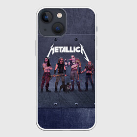 Чехол для iPhone 13 mini с принтом METALLICA | ГРУППА МЕТАЛЛИКА (Z) в Курске,  |  | kurt kobein | metallica | rock | курт кобейн | металика | металлика | рок | супер звезда