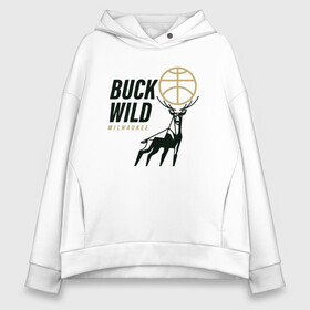 Женское худи Oversize хлопок с принтом Buck Wild в Курске, френч-терри — 70% хлопок, 30% полиэстер. Мягкий теплый начес внутри —100% хлопок | боковые карманы, эластичные манжеты и нижняя кромка, капюшон на магнитной кнопке | antetokounmpo | basketball | bucks | giannis | milwaukee | mvp | nba | sport | streetball | адетокумбо | бакс | баскетбол | игра | милуоки | мяч | нба | олень | спорт | стритбол | тренер | чемпион | янис