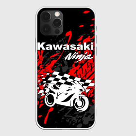 Чехол для iPhone 12 Pro с принтом KAWASAKI NINJA / КАВАСАКИ в Курске, силикон | область печати: задняя сторона чехла, без боковых панелей | kawasaki | motorcycle | motosport | ninja | racing | speed | sport | байк | гонки | двигатель | кавасаки | мото | мотокросс | мотоспорт | мототриал | мотоцикл | нинзя. | скорость | спорт