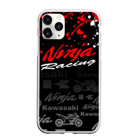 Чехол для iPhone 11 Pro матовый с принтом KAWASAKI NINJA / NINJA RACING в Курске, Силикон |  | kawasaki | motorcycle | motosport | ninja | racing | speed | sport | байк | гонки | двигатель | кавасаки | мото | мотокросс | мотоспорт | мототриал | мотоцикл | нинзя. | скорость | спорт