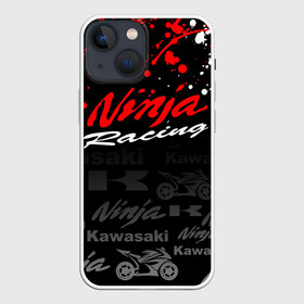 Чехол для iPhone 13 mini с принтом KAWASAKI NINJA   NINJA RACING в Курске,  |  | kawasaki | motorcycle | motosport | ninja | racing | speed | sport | байк | гонки | двигатель | кавасаки | мото | мотокросс | мотоспорт | мототриал | мотоцикл | нинзя. | скорость | спорт