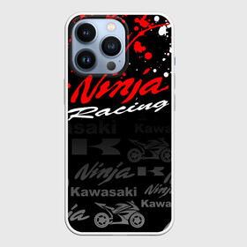 Чехол для iPhone 13 Pro с принтом KAWASAKI NINJA   NINJA RACING в Курске,  |  | Тематика изображения на принте: kawasaki | motorcycle | motosport | ninja | racing | speed | sport | байк | гонки | двигатель | кавасаки | мото | мотокросс | мотоспорт | мототриал | мотоцикл | нинзя. | скорость | спорт