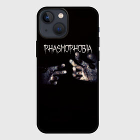 Чехол для iPhone 13 mini с принтом Phasmophobia в Курске,  |  | horror | phasmophobia | игра | пхасмафобия | пхасмофобия | руки | фазмофобия | фасмофобия | хоррор