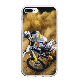 Чехол для iPhone 7Plus/8 Plus матовый с принтом HUSQVARNA / ХУСКВАРНА / SPORT в Курске, Силикон | Область печати: задняя сторона чехла, без боковых панелей | Тематика изображения на принте: husqvarna | motorcycle | motosport | racing | speed | sport | байк. | гонки | двигатель | мото | мотокросс | мотоспорт | мототриал | мотоцикл | скорость | спорт | хускварна