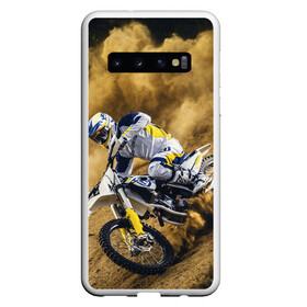 Чехол для Samsung Galaxy S10 с принтом HUSQVARNA / ХУСКВАРНА / SPORT в Курске, Силикон | Область печати: задняя сторона чехла, без боковых панелей | husqvarna | motorcycle | motosport | racing | speed | sport | байк. | гонки | двигатель | мото | мотокросс | мотоспорт | мототриал | мотоцикл | скорость | спорт | хускварна