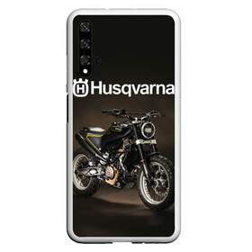 Чехол для Honor 20 с принтом HUSQVARNA / ХУСКВАРНА / SPORT в Курске, Силикон | Область печати: задняя сторона чехла, без боковых панелей | husqvarna | motorcycle | motosport | racing | speed | sport | байк. | гонки | двигатель | мото | мотокросс | мотоспорт | мототриал | мотоцикл | скорость | спорт | хускварна