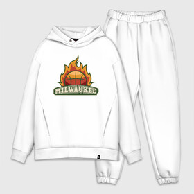 Мужской костюм хлопок OVERSIZE с принтом Milwaukee Fire в Курске,  |  | antetokounmpo | basketball | bucks | giannis | milwaukee | mvp | nba | sport | streetball | адетокумбо | бакс | баскетбол | игра | милуоки | мяч | нба | олень | спорт | стритбол | тренер | чемпион | янис