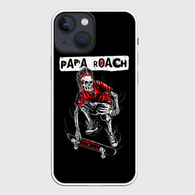 Чехол для iPhone 13 mini с принтом Skater boy в Курске,  |  | alternative | metall | music | papa roach | rock | альтернатива | металл | музыка | папа роач | папа роуч | папа таракан | рок