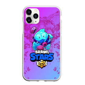 Чехол для iPhone 11 Pro матовый с принтом BRAWL STARS SQUEAK: СКВИК. в Курске, Силикон |  | brawl stars | leon | sally leon | shark | werewolf leon | акула | бравл старс | оборотень | сквик squeak