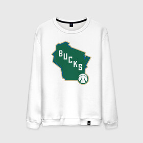 Мужской свитшот хлопок с принтом Bucks Map в Курске, 100% хлопок |  | antetokounmpo | basketball | bucks | giannis | milwaukee | mvp | nba | sport | streetball | адетокумбо | бакс | баскетбол | игра | милуоки | мяч | нба | олень | спорт | стритбол | тренер | чемпион | янис