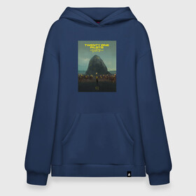 Худи SuperOversize хлопок с принтом TWENTY ONE PILOTS | POSTER (Z) в Курске, 70% хлопок, 30% полиэстер, мягкий начес внутри | карман-кенгуру, эластичная резинка на манжетах и по нижней кромке, двухслойный капюшон
 | 21 pilots | 21p | bandito | blurryface | chlorine | joshua | ned | poster | top | trench | twenty one pilots | tyler | бандито | нэд | постер | тренч