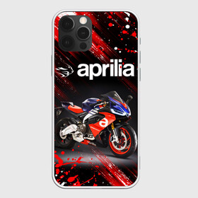 Чехол для iPhone 12 Pro с принтом APRILIA / АПРИЛИЯ / MOTO в Курске, силикон | область печати: задняя сторона чехла, без боковых панелей | Тематика изображения на принте: 120. | 50 | aprilia | motorcycle | motosport | racing | rs | speed | sport | априлия | байк | гонки | двигатель | мото | мотокросс | мотоспорт | мототриал | мотоцикл | скорость | спорт