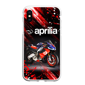 Чехол для iPhone XS Max матовый с принтом APRILIA / АПРИЛИЯ / MOTO в Курске, Силикон | Область печати: задняя сторона чехла, без боковых панелей | Тематика изображения на принте: 120. | 50 | aprilia | motorcycle | motosport | racing | rs | speed | sport | априлия | байк | гонки | двигатель | мото | мотокросс | мотоспорт | мототриал | мотоцикл | скорость | спорт