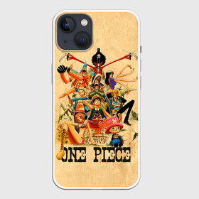 Чехол для iPhone 13 с принтом One Piece пираты Соломенной Шляпы в Курске,  |  | anime | manga | monkey d. luffy | one piece | аниме | большой куш | ван пис | вон пис | гол д. роджер | кайдо | король пиратов | луфи | луффи | манга | манки д. луффи | нами | нико робин | пират | портгас д. эйс | ророноа зоро