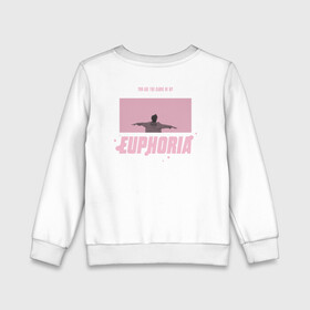 Детский свитшот хлопок с принтом EUPHORIA | BTS | PINK Edition  в Курске, 100% хлопок | круглый вырез горловины, эластичные манжеты, пояс и воротник | Тематика изображения на принте: bighit | bts | butter | k pop | love yourself | music | битиэс | бойсбенд | бтс | кейпоп | корея | чимин | эйфория