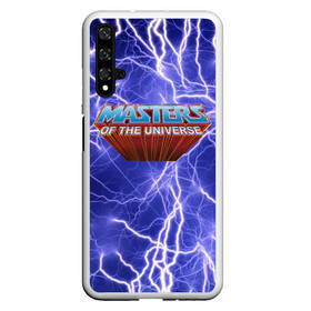 Чехол для Honor 20 с принтом Masters of the Universe | Logo | Лого (Z) в Курске, Силикон | Область печати: задняя сторона чехла, без боковых панелей | he man | logo | masters of the universe | mult | she ra | властелины вселенной | лого | логотип | мульт | мультфильм