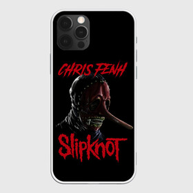 Чехол для iPhone 12 Pro с принтом CHRIS FENH | SLIPKNOT | СЛИПКНОТ (Z) в Курске, силикон | область печати: задняя сторона чехла, без боковых панелей | chris fenh | rock | slipknot | крис фенх | петля | рок | скользящий узел | слипкнот | тяжелый рок | удавка