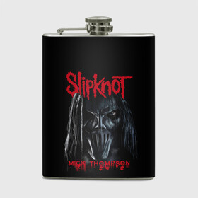 Фляга с принтом MICK THOMPSON | SLIPKNOT | СЛИПКНОТ (Z) в Курске, металлический корпус | емкость 0,22 л, размер 125 х 94 мм. Виниловая наклейка запечатывается полностью | Тематика изображения на принте: mick thompson | rock | slipknot | кейси джонс | мик томпсон | петля | рок | скользящий узел | слипкнот | тяжелый рок | удавка