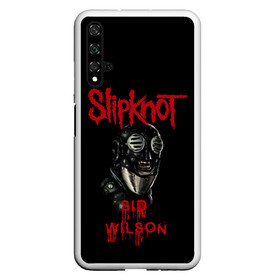 Чехол для Honor 20 с принтом SID WILSON | SLIPKNOT | СЛИПКНОТ (Z) в Курске, Силикон | Область печати: задняя сторона чехла, без боковых панелей | rock | sid wilson | slipknot | петля | рок | сид вилсон | скользящий узел | слипкнот | тяжелый рок | удавка