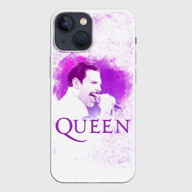 Чехол для iPhone 13 mini с принтом Freddie Mercury | Queen (Z) в Курске,  |  | freddie mercury | music | queen | брайан мэй | глэм рок | джон дикон | квин | королева | музыка | поп рок | роджер тейлор | фредди меркьюри | хард рок