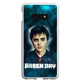 Чехол для Samsung S10E с принтом Billie | GreenDay | ГринДай (Z) в Курске, Силикон | Область печати: задняя сторона чехла, без боковых панелей | billie joe armstrong | greenday | rock | альтернативный | билли джо армстронг | гриндей | зеленый день | майк дёрнт | музыка | панк рок | поп панк | рок | тре кул