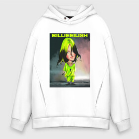 Мужское худи Oversize хлопок с принтом BILLIE EILISH | БИЛЛИ АЙЛИШ (Z) в Курске, френч-терри — 70% хлопок, 30% полиэстер. Мягкий теплый начес внутри —100% хлопок | боковые карманы, эластичные манжеты и нижняя кромка, капюшон на магнитной кнопке | be | billie | billie eilish | blohsh | ghoul | айлиш | билли | билли айлиш | бэрд | пайрат | пайрат бэрд