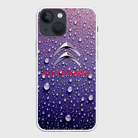 Чехол для iPhone 13 mini с принтом Citroёn Storm | Ситроен ливень в Курске,  |  | auto | car | citroen | motor | sport | sport car | авто | авто бренды | вода | дождь | капли | машина | ситроен | спорт | спорт кар