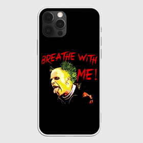 Чехол для iPhone 12 Pro Max с принтом Breathe whith me в Курске, Силикон |  | alternative | dj | electo | music | prodigy | альтернатива | музыка | продиджи | продижи | электроника