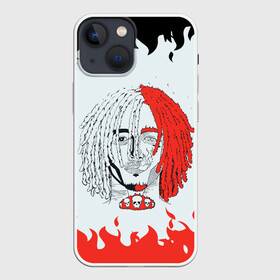 Чехол для iPhone 13 mini с принтом LIL PUMP | ЛИЛ ПАМП (Z) в Курске,  |  | esketit | gucci gang | lil pump | pattern | гуччи ганг | лил памп