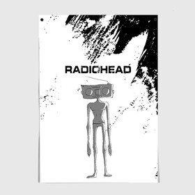 Постер с принтом Radiohead | Радиохед (Z) в Курске, 100% бумага
 | бумага, плотность 150 мг. Матовая, но за счет высокого коэффициента гладкости имеет небольшой блеск и дает на свету блики, но в отличии от глянцевой бумаги не покрыта лаком | radiohead | thomas edward yorke | альтернативный рок | арт рок | джонни гринвуд | инди рок | колин гринвуд | том йорк | фил селуэй | эд о’брайен | экспериментальный рок | электронная музыка