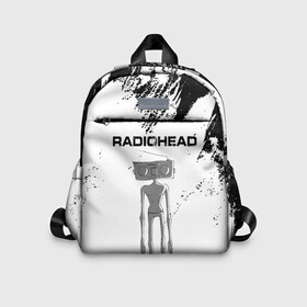 Детский рюкзак 3D с принтом Radiohead | Радиохед (Z) в Курске, 100% полиэстер | лямки с регулируемой длиной, сверху петелька, чтобы рюкзак можно было повесить на вешалку. Основное отделение закрывается на молнию, как и внешний карман. Внутри дополнительный карман. По бокам два дополнительных кармашка | Тематика изображения на принте: radiohead | thomas edward yorke | альтернативный рок | арт рок | джонни гринвуд | инди рок | колин гринвуд | том йорк | фил селуэй | эд о’брайен | экспериментальный рок | электронная музыка